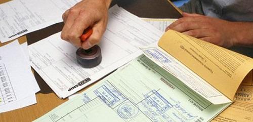 Seaport export customs clearance documents